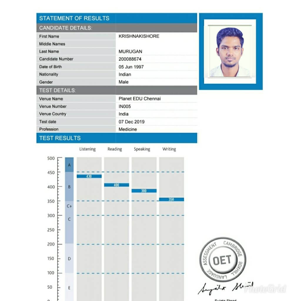 OET Coaching Centre in Choolaimedu Ayanavaram