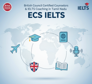 British Council Certified Counsellors & IELTS Coaching in Tamil Nadu | ECS IELTS
